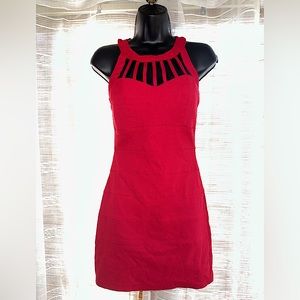 Trixxi Red Bodycon Mini Dress